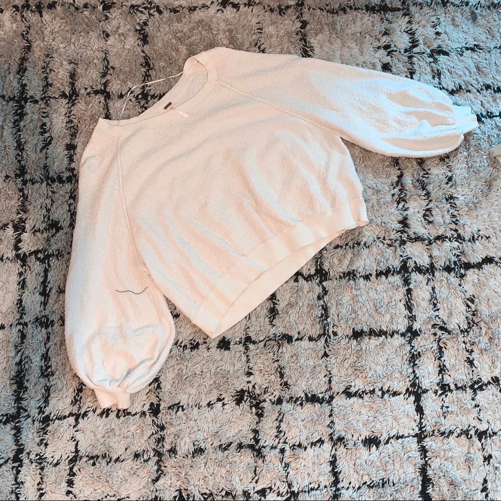 Balloon Sleeve Sweatshirt